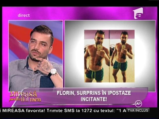 Florin, surprins &icirc;n ipostaze incitante