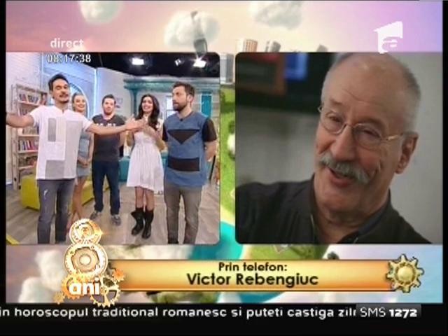 La mulți ani, Victor Rebengiuc! Celebrul actor s-a trezit alături de &bdquo;Neatza&rdquo;!