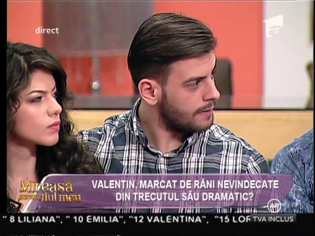 Valentin, afectat de relația tensionată dintre el și propriul tată!