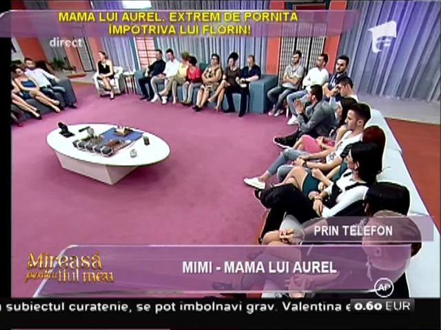 Mama lui Aurel, extrem de supărată după gestul fiului ei la adresa Valentinei!