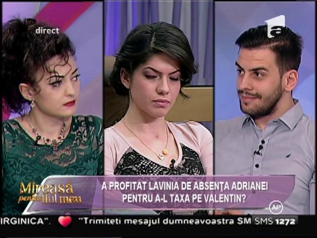 Lavinia a vrut sa-l instige pe Valentin &icirc;mpotriva lui Florin!