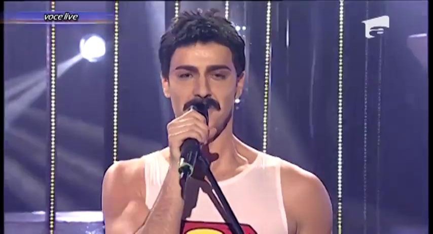 Liviu Teodorescu se transformă în Freddie Mercury - "Somebody to love"