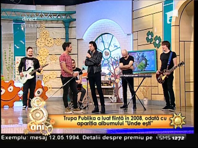 Trupa Publika lansează single-ul "Şapte vieţi cu tine"