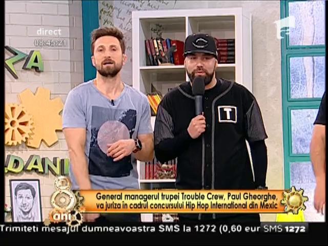 Trouble Crew bifează o nouă performanță! Trupa de breakdance va reprezenta Rom&acirc;nia peste hotare