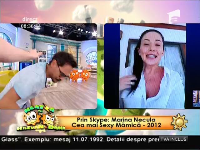 "Cea mai sexy mămică din Rom&acirc;nia" l-a cerut de bărbat pe Dani Oţil