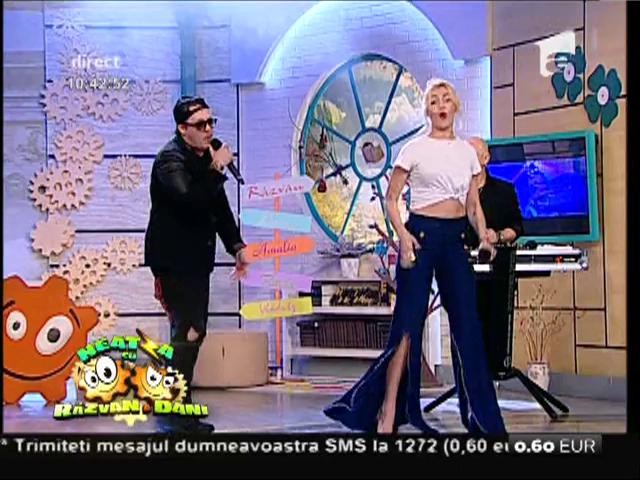 "Dulce amar", la fel ca Alina Eremia. Artista a făcut furori &icirc;n platoul de la "Neatza"!