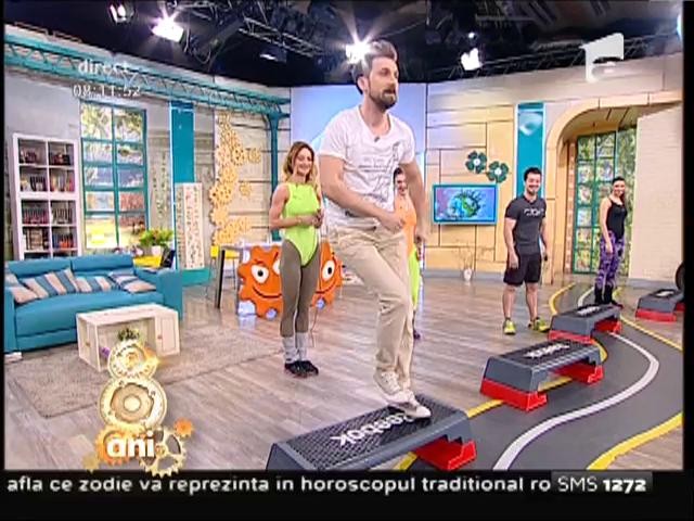 O să r&acirc;zi cu lacrimi! Așa arată "masculul suprem": Bărbați &icirc;n colanți, la sală, &icirc;ntr-o demonstrație la "Neatza"!