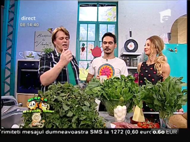 La &icirc;nceput de primăvară, Vlădutz te &icirc;ndeamna să măn&acirc;nci sănătos! Verdețuri pentru siluetă, &icirc;ntr-un preparat delicios
