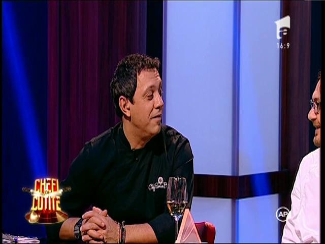 C&acirc;ntec și voie bună la &rdquo;Chefi la cuțite&rdquo;. Sorin Bontea &icirc;și uimește colegii