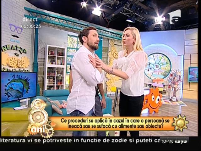 Proceduri care se aplică &icirc;n cazul &icirc;n care o persoană se &icirc;neacă cu alimente