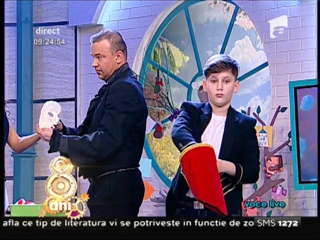 Fantoma de la Operă a fost făcută să dispară! Moment special de magie și voce, &icirc;n direct, la "Neatza"