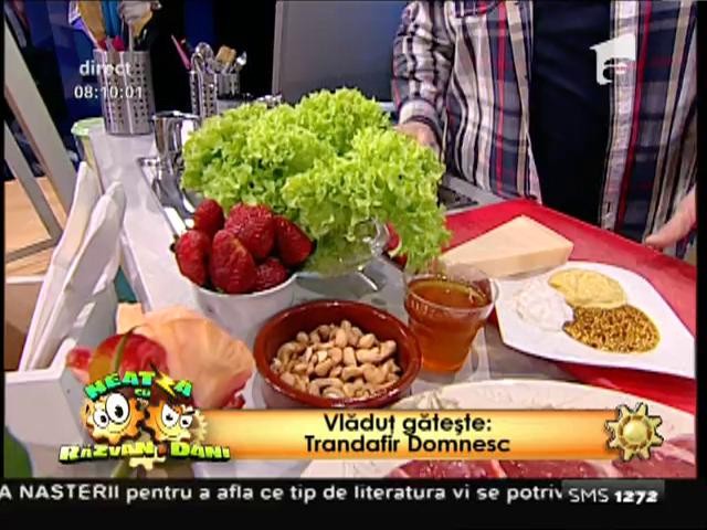 Reţeta lui Vladutz: "Trandafir Domnesc", un preparat delicios