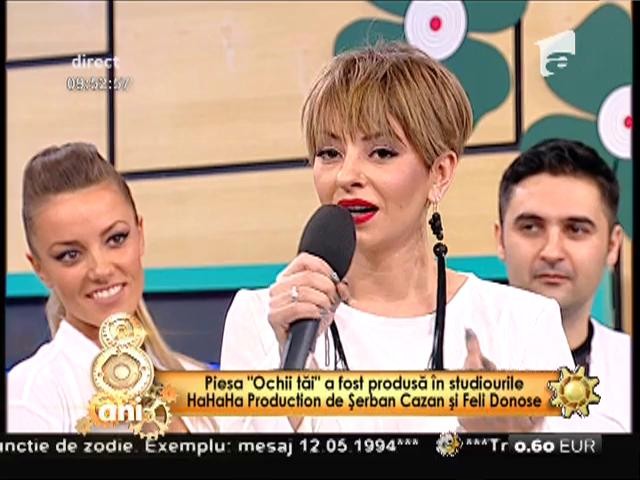 Giulia lansează single-ul &bdquo;Ochii tăi&rdquo;, un remake după piesa Elenei C&acirc;rstea