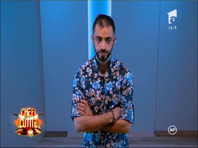 Al Hamoui Mohamed primește un sfat de la chef Florin Dumitrescu: &rdquo;Nu-ți europeniza gustul!&rdquo;