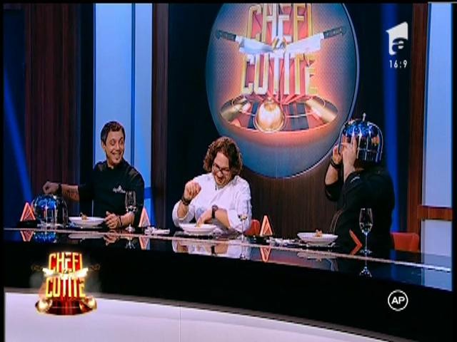 Chef Cătălin Scarlatescu este exasperat de preparat