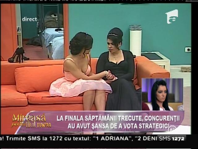 La finala săptăm&acirc;nii trecute, concurenţii au avut şansa de a vota strategic!