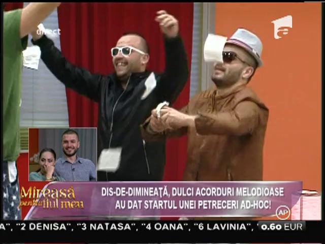 Dans şi multă voie bună pe ritmurile unei cunoscute melodii populare