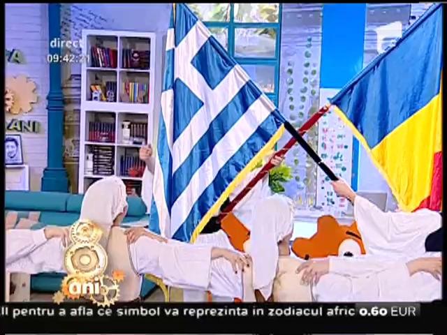 M&acirc;na sus, cine iubește Grecia! Ansamblul Kymata, spectacol de dansuri tradiționale grecești