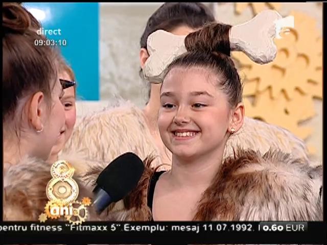 Trupa &rdquo;Dinamic&rdquo; de la Palatul Copiilor, dans și voie bună