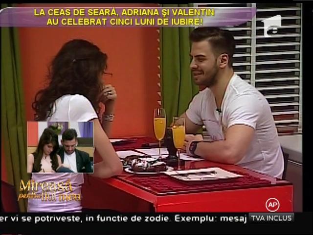 Deziua lor, Valentin i-a pregătit Adrianei o surpriză inedită!