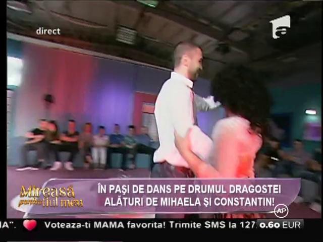 Mihaela și Constantin, dans de senzație &icirc;n platoul de la &rdquo;Mireasă pentru fiul meu!&rdquo;