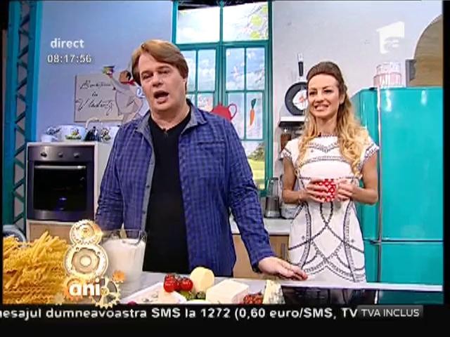 "Paste prețioase", o variantă modernă a tradiționalelor macaroane cu br&acirc;nză. Trebuie să &icirc;ncerci!