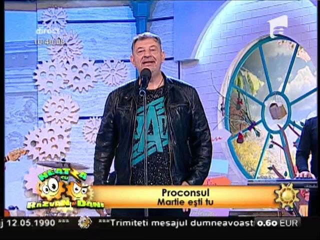 Proconsul, iubire cu dedicație, &icirc;n premieră: "Martie eşti tu"