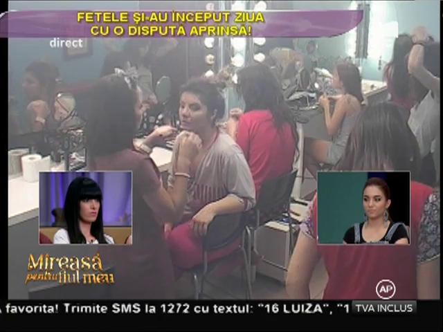 Alexandra sare la g&acirc;tul Denisei: "E o lipitoare, nu o suport deloc!"