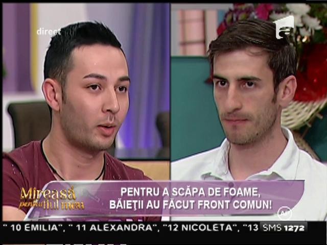 Duel &icirc;ntre băieți și monstrul foamei!