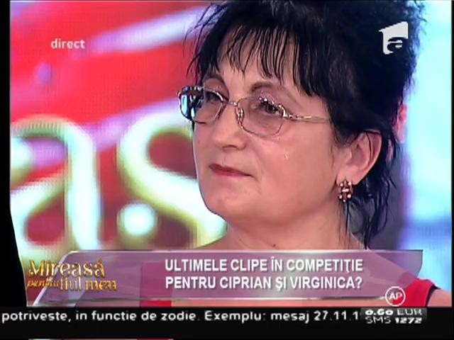 Ciprian și Virginica părăsesc casa Mireasă pentru fiul meu!