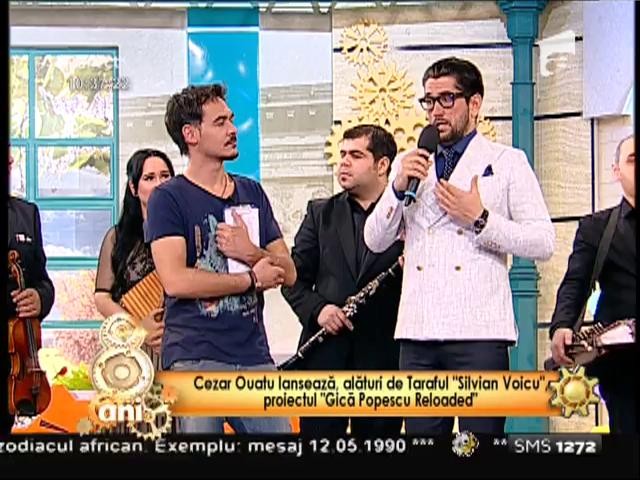 Cezar Ouatu lansează, alături de Taraful "Silvian Voicu", proiectul "Gică Petrescu Reloaded"