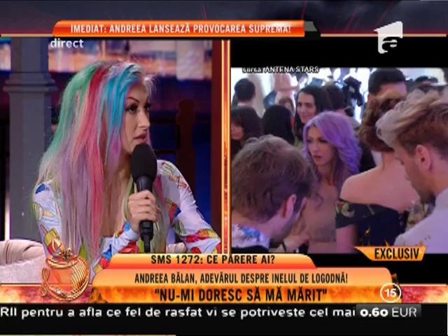 Andreea Bălan, mai sinceră că niciodată! A cerut-o sau nu iubitul de soţie? "George ştie decizia mea şi o respectă"