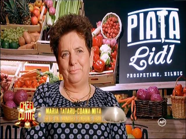 &Icirc;ntrebarea Conei Miţa pentru chefi: "Care este diferenţa dintre o femeie şi o ciorbă!"
