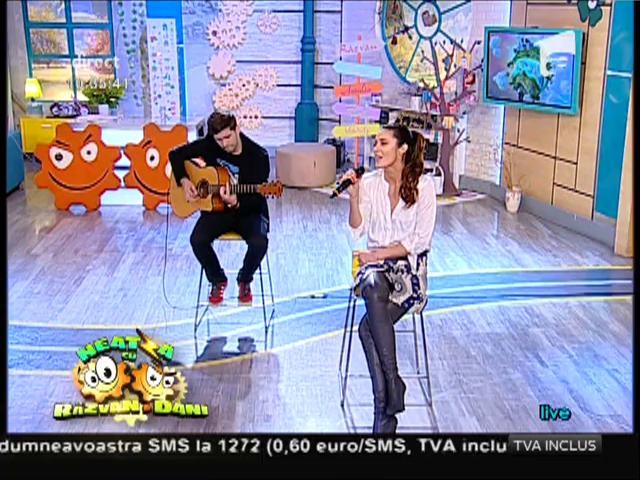 Wow, ce voce! Cine &icirc;și amintește de piesele trupei "Candy"? Claudia Pavel a c&acirc;ntat, LIVE, la "Neatza"