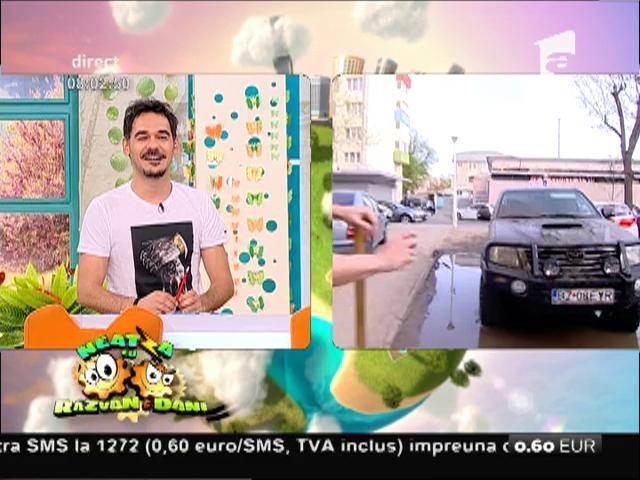 "Băi băiatuleeee! Să-l oprească cineva!!!" Cum arăta mașina lui Dani, dis-de-dimiNEATZA, &icirc;n parcare!