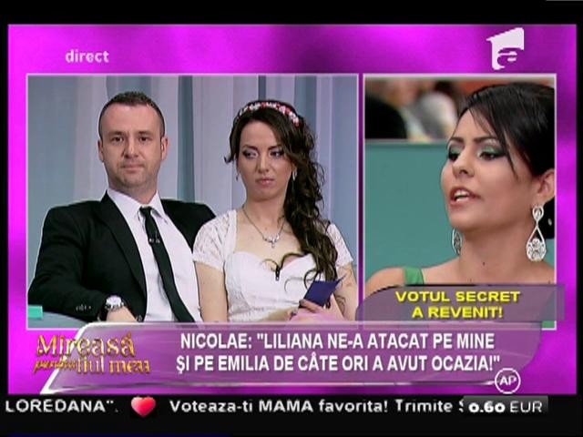 Liliana: "Sunt hotăr&acirc;tă să o nominalizez pe Emilia de c&acirc;te ori voi avea ocazia!"