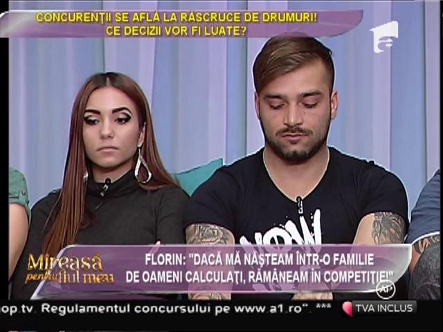 Florin, mirele fugarnic :"Dacă mă năşteam într-o familie de oameni calculaţi, rămâneam în competiţie!"