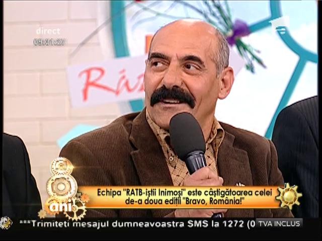 &rdquo;RATB-iștii Inimoși&rdquo;, finaliști &rdquo;Bravo, Rom&acirc;nia!&rdquo;: &rdquo;Suntem m&acirc;ndri că reprezentăm această companie&rdquo;