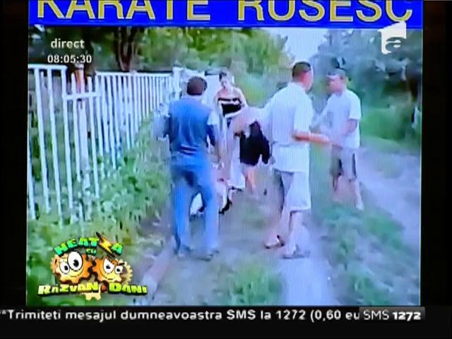 Smiley News: Karatistul rus, lovitură pe l&acirc;ngă țintă