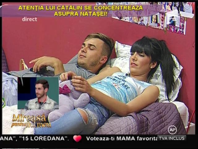 Cătălin: "Natașa are un mic avantaj față de Denisa!"