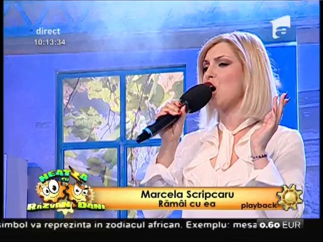 Premieră! Marcela Scripcaru - &rdquo;Răm&acirc;i cu ea&rdquo;