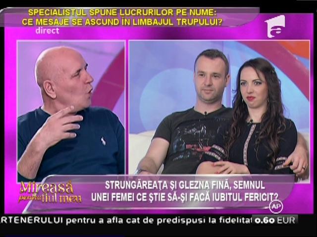 Specialistul Bebe Mihăescu le-a oferit concurenţilor sfaturi preţioase pentru o relaţie perfectă!