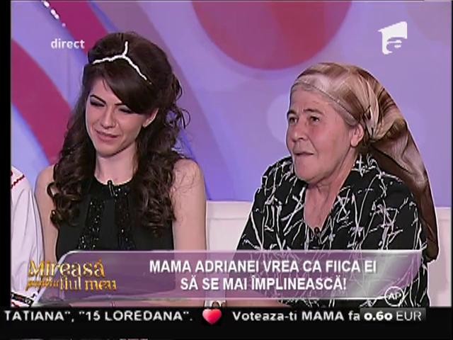 Lacrimi de bucurie! Adriana, &icirc;nt&acirc;lnire cu persoanele la care ține cel mai mult