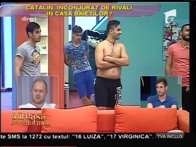 Răfuială &icirc;ntre rivali! Florin vs. Cătălin