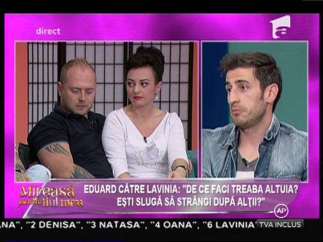 Mihaela, iritată de reproşurile tatălui ei!