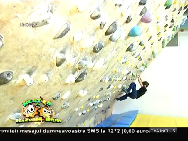 Escalada, un sport practicat de foarte mulţi rom&acirc;ni dornici să-şi testeze limitele!