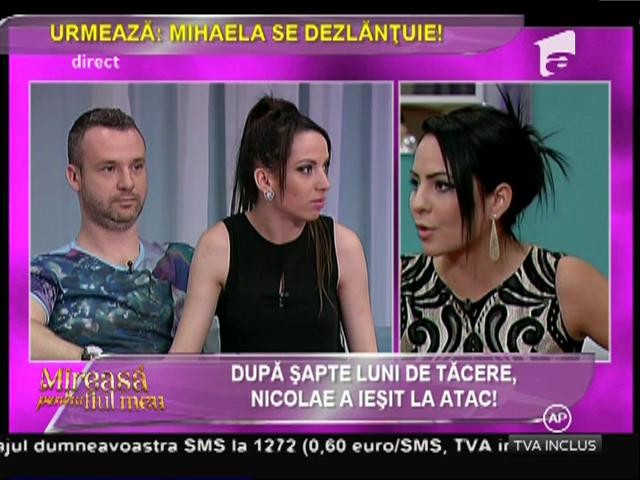 Răfuială &icirc;ntre fete! Nicolae a intervenit furtunos &icirc;n apărarea iubitei sale!