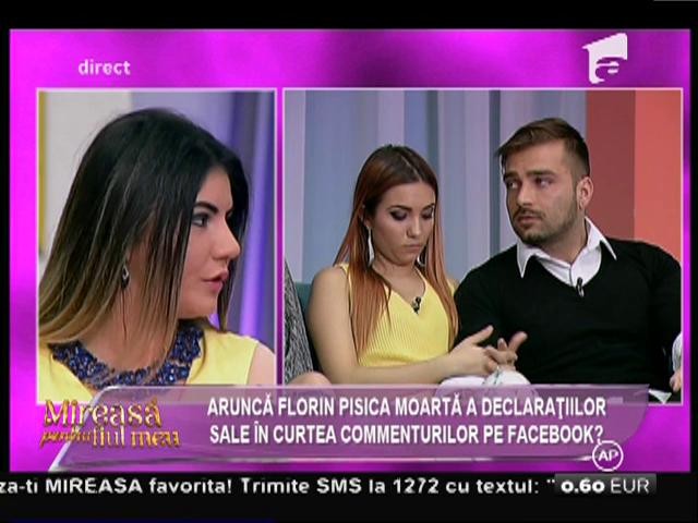 Florin despre Nataşa: "Am &icirc;nţeles că astăzi a căzut gardul cu ea"