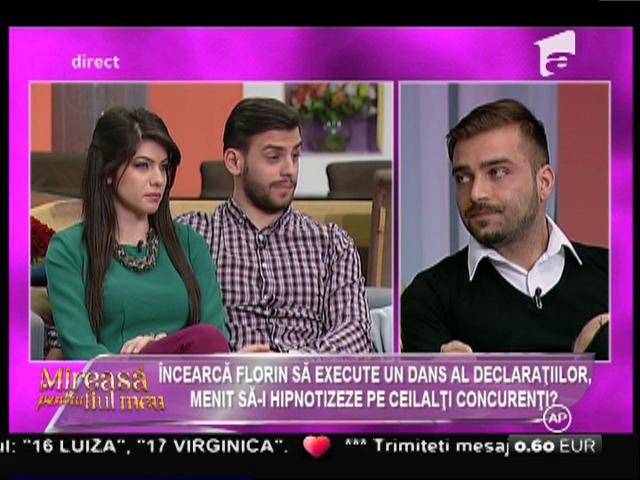 Orice acţiune a lui Florin este privită cu suspiciune de rivalii săi!