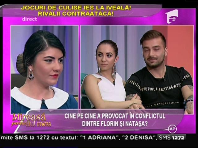 Conflict &icirc;ntre Florin și Natașa!